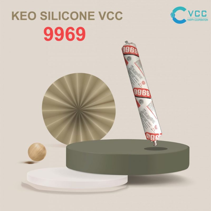 KEO SILICONE 9969 MÀU TRẮNG, ĐEN