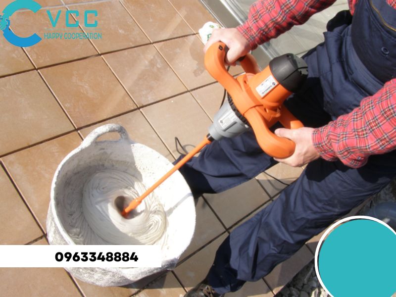 Cách pha keo 2 thành phần chịu nhiệt đúng kỹ thuật
