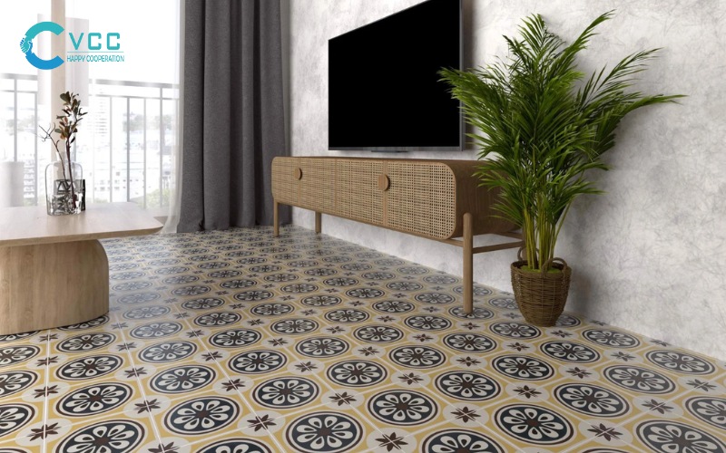 Mẫu gạch bông lát nền vintage