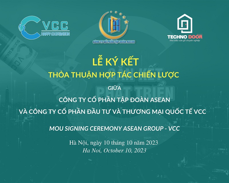 Công ty ASEAN và Công ty VCC ký kết hợp tác chiến lược