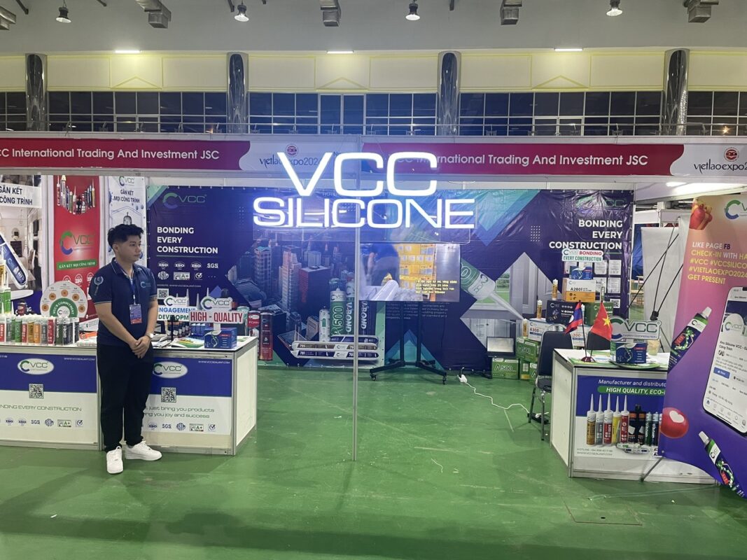Gian hàng của VCC tại VIetLao Expo 2024